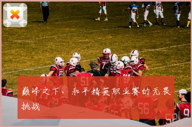 巅峰之下,和平精英职业赛的无畏挑战